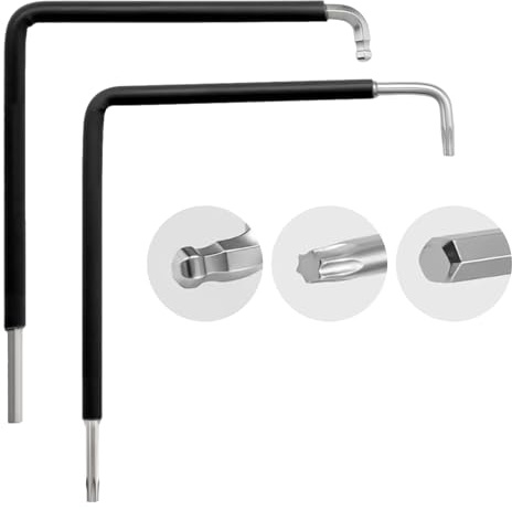 WANTUSHUI 2 Stück Fenster Einstellwerkzeug Set Fenster/Tür Einstellwerkzeug Fenster Montage Werkzeug Türscharnier Werkzeug Fensterbeschläge Ersatzteile Fensterbauer werkzeug Einstellschlüssel