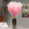 Wertuirk Pampasgras mit 9 Stielen – 96,5 cm großes, flauschiges Kunstpompös-Gras, Dekoration, lange künstliche farbige Pompas für Vasenfüller, Hochzeitsdekoration und Heimdekoration (Rosa)