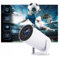 Visyon HY300 PRO+ 2025 | 1080P Full HD WiFi Projector with Android 11.0 – 12000 Lumens Portable Home Theater & Outdoor Movie Projector | Screen Mirroring for iOS/Android | Gaming & HDMI Compatible