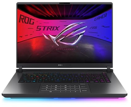 ASUS ROG Strix G16 (2025) con NVIDIA GeForce RTX 5080 16GB, Display ROG Nebula da 16” a 240Hz, Intel® Core™ Ultra 9 275HX, 32GB RAM, 1TB SSD, Layout ITA, Grigio