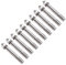 Gatuida 10Pcs Stainless Steel Expansion Bolts for Heavy Duty Pool Safety Cover Anchors Versatile Use for Home Decoration Fixing Canopies
