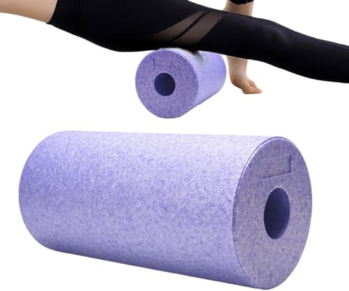 Rodillo de espuma para fitness, rodillo de masaje para fascias, masajeador de pilates, para músculos, espalda, piernas, brazos, cuello, pies, yoga, pilates, estiramiento, entrenamiento, ejercicio