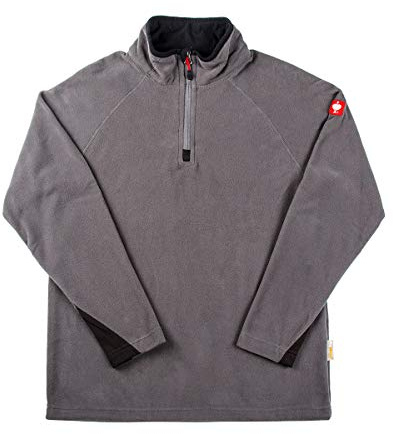 Engelbert Strauss Men Fleece Pullover Troyer dryplexx Micro, Größe:XL, Farbe:Anthrazit