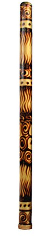 Didgeridoo Bamboo burned 47 long with red bag