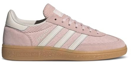 adidas Handball Spezial Baskets pour femme, rose sable/blanc cassé/gomme, pointure 43, Rose sable/blanc cassé/gomme, 10