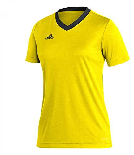 adidas Damen Entrada 22 Jersey, Team Yellow/Black, XL