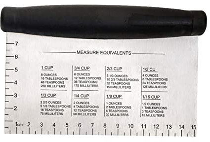 Garneck 2 Cortadores De Plancha Espátula Borde De Fondant Raspador De Más Suave Cortador De Harina Raspador De Raspador De Pan Plancha Raspador De Picador