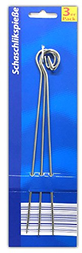 Confezione da Spiedini di carne | ago | ago per lardellare | Metallo Spiedini Spiedini