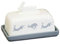 ProdBuy Limited Running Hares Ceramic Butter Dish with Lid
