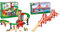 BRIO World 33887 Großes Lagerhaus-Set mit Aufzug - Zubehör für die BRIO Holzeisenbahn - Konstruktionsspielzeug empfohlen für Kinder ab 3 Jahren & World 33683 Hängebrücke