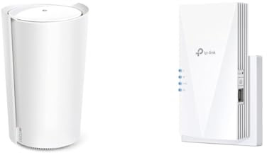 TP-Link Deco X50-5G LTE WLAN Router & RE700X WiFi 6 WLAN Verstärker Repeater AX3000