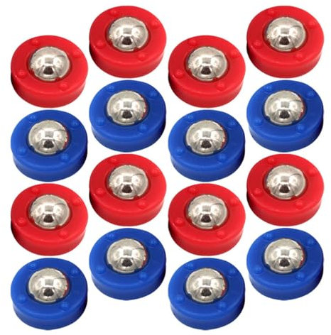 POPETPOP 28 Stück Mini-Shuffleboard-Ersatzpucks Tisch-Curlingspiel-Pucks Shuffleboard-Rollen Schiebeperlenspiele Für Kinder Und Erwachsene