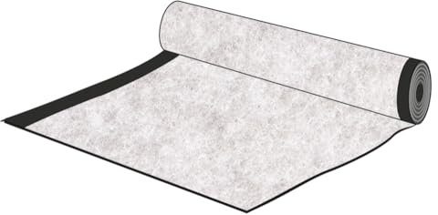 FONOSTOPTrio 510011 Impact Sound Insulation, Triple Layer, Consisting of a Sound-Absorbing Film with Double-Sided Sound-Absorbing Polyester Fabric Layer for Improved Sound Insulation of