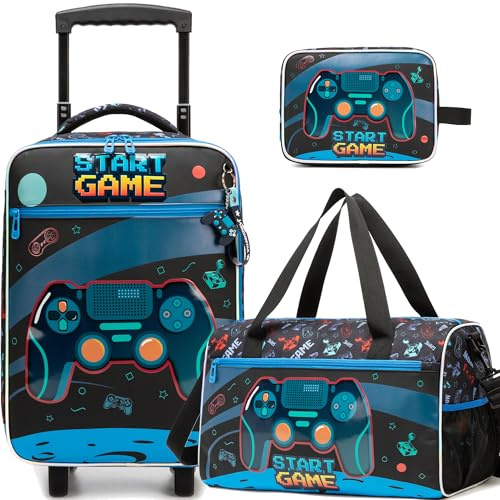 HTgroce Maleta de Viaje Cabina Infantil Niños, Maletas De Viaje Bolsa Fin de Semana, Equipaje de Mano Niños