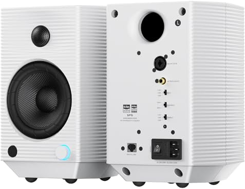 FiiO SP5 High-Fidelity Active Desktop Speakers (White)