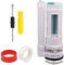 Yibuy 25cm Toilet Cistern Dual Flush Cistern Valve w/Push Button Valve Plastic