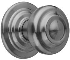 ANSAMER Pomo puerta entrada labrado niquel