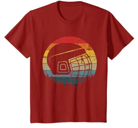 Ice Hockey Jersey Penalty Box Retro Puck Wintersport Striker T-Shirt