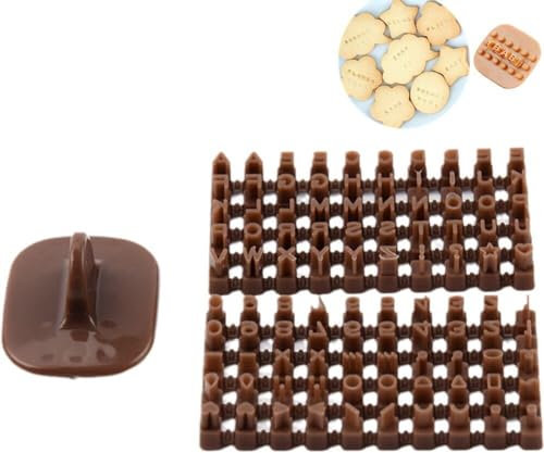 Sello De Galleta del Alfabeto Mini Conjunto De Sellos De Letras De Arcilla Número del Alfabeto Molde De Estampado De Pasteles De Galletas con para Proyectos De Bricolaje De Arcilla Polimérica