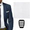 BOPRKTM Einstecktuch für Herren Einstecktuch Halter Set Herren Einstecktuch Halter Einstecktuch in Einfarbig Uni Weich Einstecktuch Weiß für Hochzeitsfeier Herren Einstecktuch Zubehör