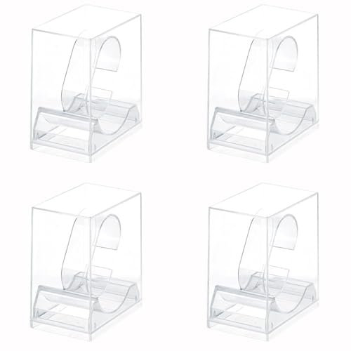 Lansls 4 Pezzi Orologio Bracciale Display Stand Titolare, Supporto Orologio Braccialetto Della Vigilanza Banco Di Mostra, Porta Orologio Singolo Per Casa Negozio Vetrina Espositore