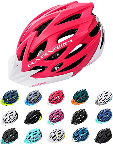 meteor® Marven Fahrradhelm Herren Damen Kinder-Helm MTB rollerhelm mädchen kinderfahrradhelm für Downhill rennradhelm Mountainbike Inliner skaterhelm BMX fahradhelm Scooter Jungen Bike Helmet