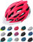 Meteor - Marven Cycle Helmet – Lightweight Adjustable Helmet for Men, Women, Kids – MTB, Bike, Scooter, Skateboard & Hoverboard – Breathable with Detachable Visor - Size M - Coral/White