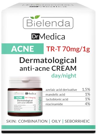 Bielenda Dr Medica Acne - Dermatologische Anti-Akne 24 Stunden Creme 50 ml