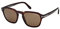 TOM FORD Unisex Avery Sunglasses, Dark Havana, 52/21/145