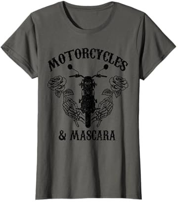 Motorräder & Mascara Biker Girl Vintage T-Shirt