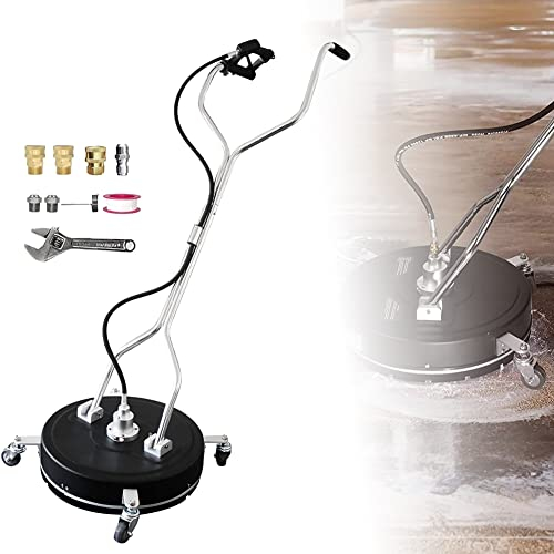 Max 4500 PSI Lavadora a presión, limpiador de superficies de 21 pulgadas, limpieza de superficies planas a presión Lavadora a presión de trabajo Limpiador de superficies Limpiador de superficies