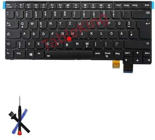 Table-King Clavier de Remplacement rétroéclairé Applicable Lenovo Thinkpad T460S T470S (Allemand, T470S)