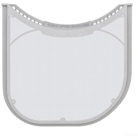 Filtro de pelusa para secadora 5231EL1003B compatible con LG DLE3777W DLEX8377RM y para Kenmore, pieza de repuesto de pantalla de pelusa de plástico ABS para un flujo de aire eficiente
