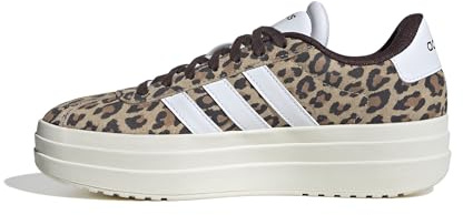 adidas Damen VL Court Bold Shoes, Magic beige/FTWR White/Shadow Brown, 39 1/3 EU