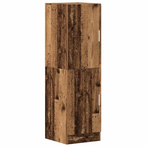 vidaXL Köksskåp åldrat trä 38x41,5x131,5 cm konstruerat trä