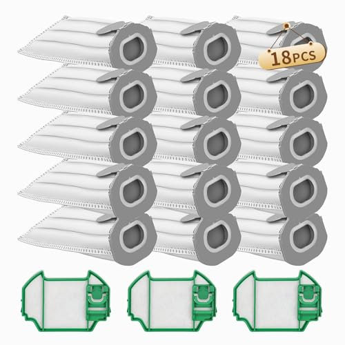 15 Sacchetti Folletto Compatibili Vk7s Vk7 Fp7s Fp7,3 Filtro Motore,per Kobold VK7 Filtro Sacchi Accessori