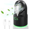CAMKORY Mini Tischventilator mit Kühlen Nebel, USB Ventilator Wiederaufladbar Ventilator Tragbarer mit 3 Einstellbaren Geschwindigkeiten 60°Rotation 300ml Wassertank Schreibtisch für Reisen Outdoor