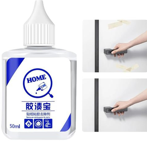 Removedor De Adhesivo - Spray Removedor De Adhesivo De Coche | Removedor De Adhesivo Automotriz De Vidrio 50 ML, Removedor De Adhesivo Multifuncional para Paredes Pintadas, Limpiador