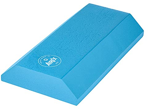 AIREX Balance Pad – Stability Trainer for Balance, Stretching, Physical Therapy, Exercise, Mobility, Rehabilitation and Core Training Non-Slip Foam Premium Balance Pad,Blue