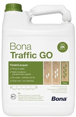 Bona Traffic GO 2K-Parkettlack halbmatt 5 Liter