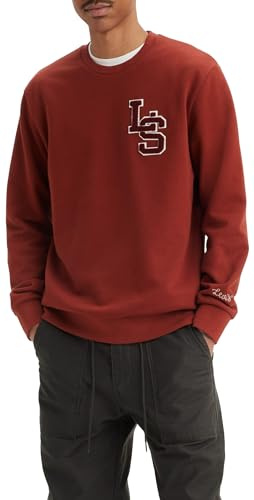 Levi's Standard Graphic Crew Ls Letterman Crew