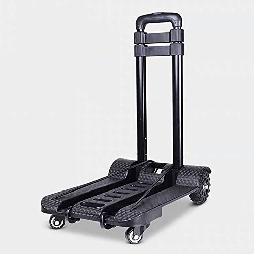 FLYIFE Carrello per la Spesa Portatile Pieghevole a Due Ruote per Bagagli Carrello da Viaggio per Rimorchio a Pianale Carrello per Carriola Utensili Manuali