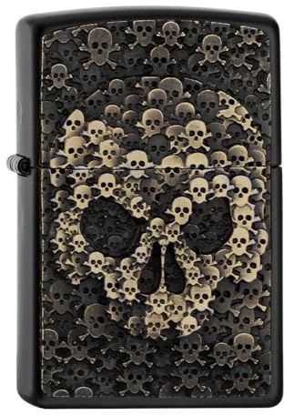 Zippo Lighter, Chrome, Silver, 5.8 x 3.8 x 2 cm