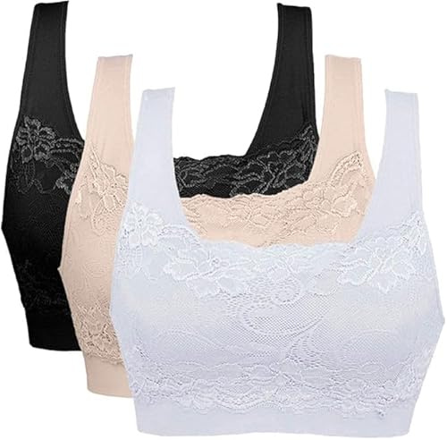 Litthing Brassière Femme Soutien Gorge Dentelle sans Armature pour Sport
