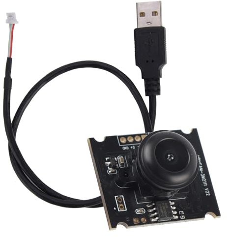 Garosa USB-Kameramodul Weitwinkel-OV3660-Chip USB 2.0-Ausgang 2048 x 1536 15 fps 110 ° Unterstützung Mobile OTG-Komponenten High Frame Webcam,