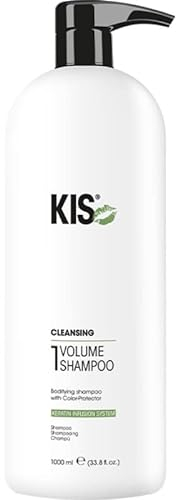 KIS Cleansing Volume Shampoo - 1000 ML - Tierfreundlich & Nachhaltig - Keratin Infusion System - fettiges Haar