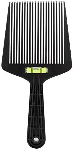 POFET Pettine piatto Top Pettine per capelli da barbiere a olio con regolazione angolo di taglio dei capelli grande pettine per lo styling dei capelli da uomo