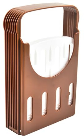 ANCLLO Bread Slicer Foldable Slicer Toast Slicer Divider Adjustable Slice Thickness Handhold Homemade Slicer