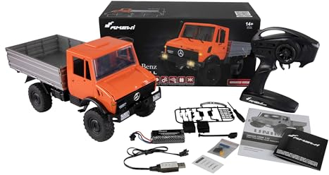 Amewi Mercedes-Benz Unimog Lizenzfahrzeug Advanced 4WD 1:12 RTR orange