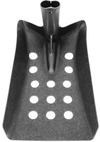 VANZACK Pala De Jardín Pala para Tamizar Barro Pala De Drenaje De Metal Pala Excavadora De Arena Pala De Carbón De Metal Pala De Caza del para El Hogar Herramientas De Limpieza De